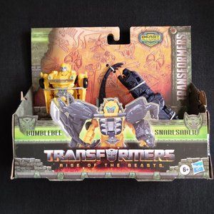 Transformers Rise of the Beasts Action Figure Bumblebee & Snarlsaber